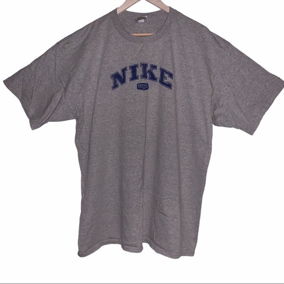 Nike Other - Vintage 90s Grey Nike Logo T-Shirt